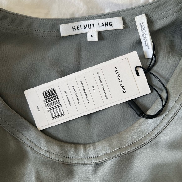 Helmut Lang Silk Tank Dress - Picture 2 of 4